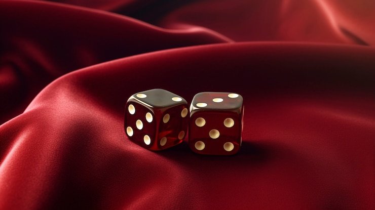 Edukasi responsible gaming dengan ilustrasi orang bermain dengan kontrol yang sehat